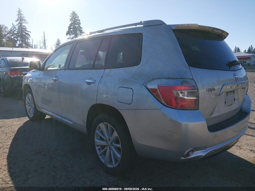 2008 TOYOTA HIGHLANDER HYBRID auction photo 3