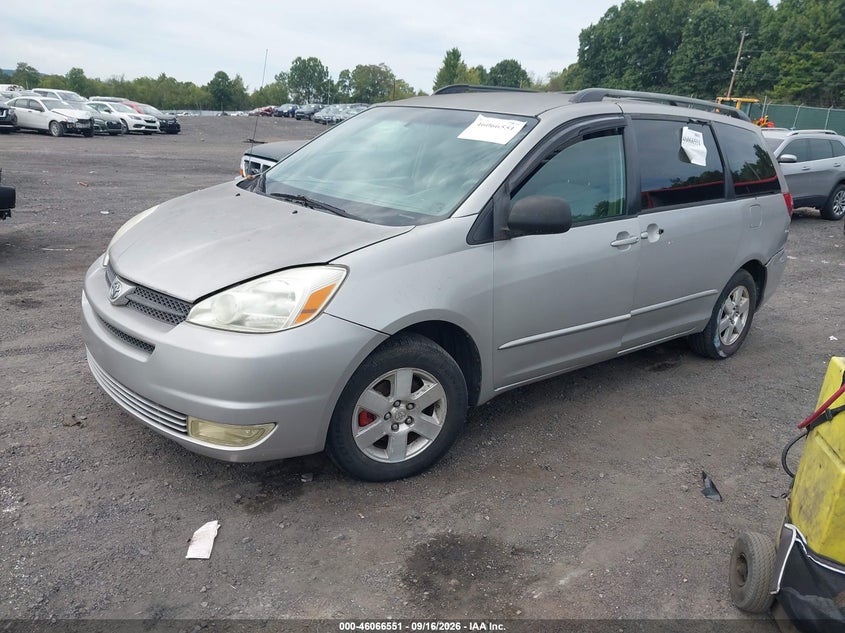 TOYOTA SIENNA 2005 VIN 5TDZA23C35S280894