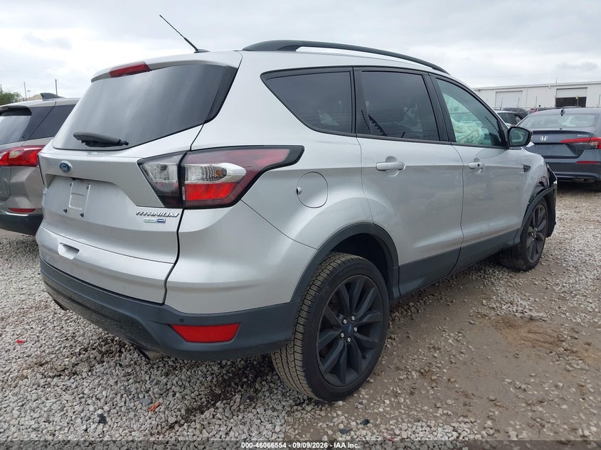 Vin: 1fmcu9j98hue13481, lot: 46566081, ford escape titanium 20174