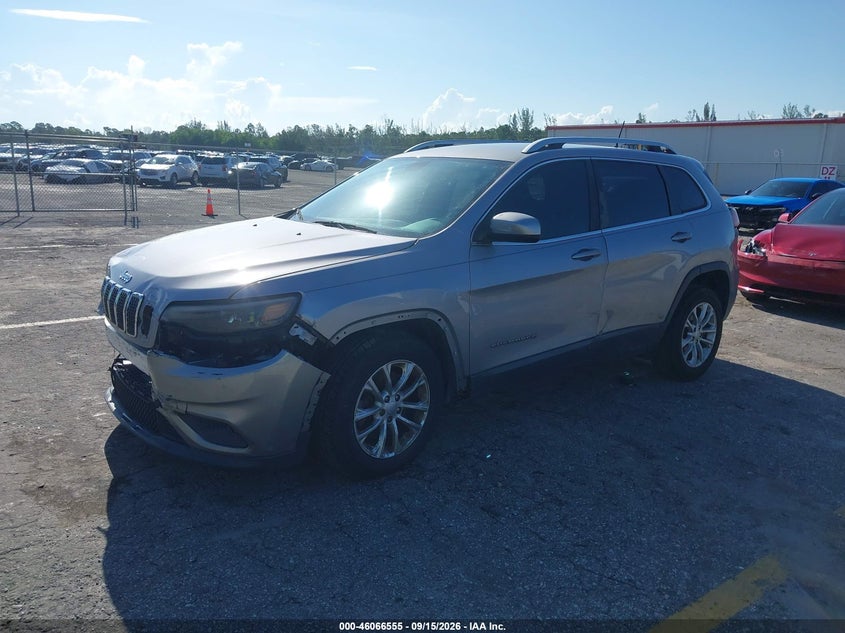 Vin: 1c4pjlcb9kd286338, lot: 46566082, jeep cherokee latitude fwd 20192