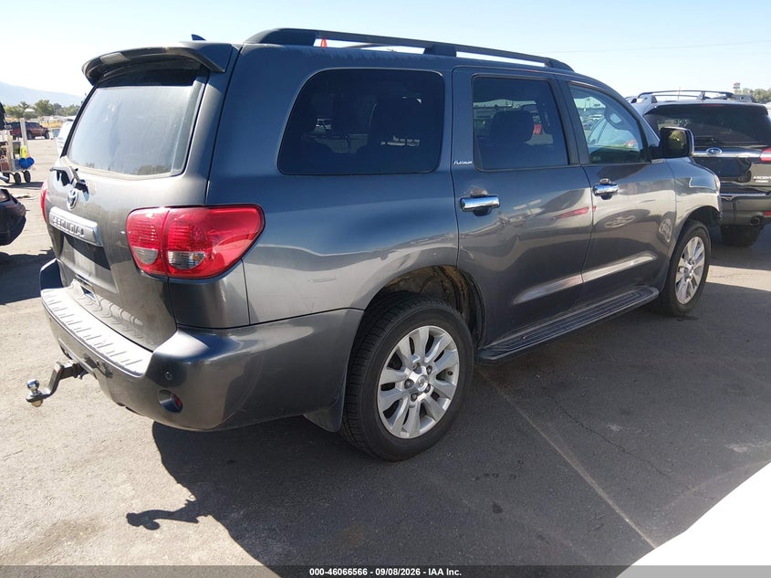 Vin: 5tddy5g19bs045380, lot: 46566093, toyota sequoia platinum 5.7l v8 20114