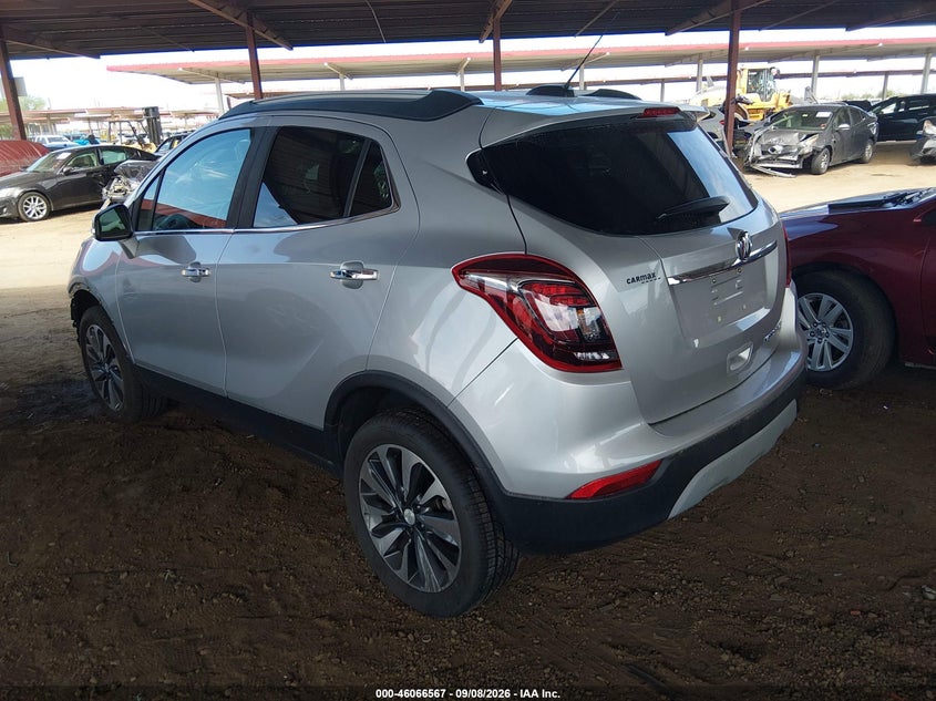 Vin: kl4cjgsb1lb036607, lot: 46566094, buick encore awd essence 20203