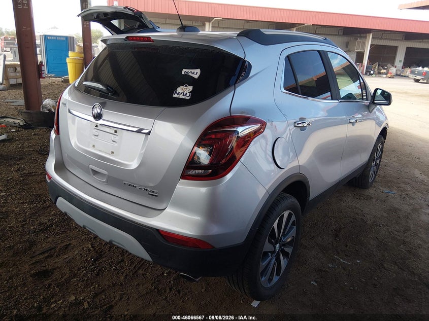 Vin: kl4cjgsb1lb036607, lot: 46566094, buick encore awd essence 20204