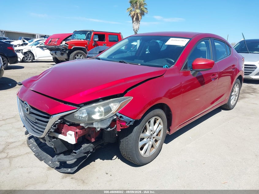 Vin: jm1bm1v78e1114497, lot: 46566109, mazda mazda3 i touring 20142