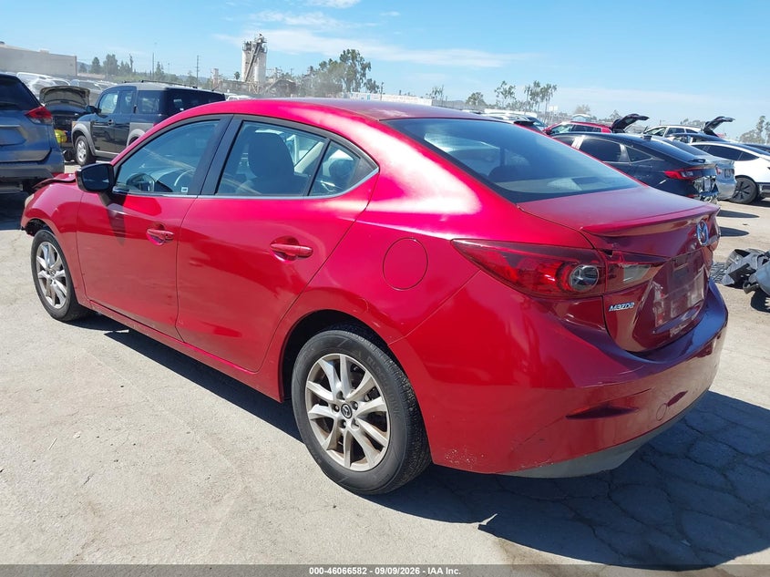Vin: jm1bm1v78e1114497, lot: 46566109, mazda mazda3 i touring 20143