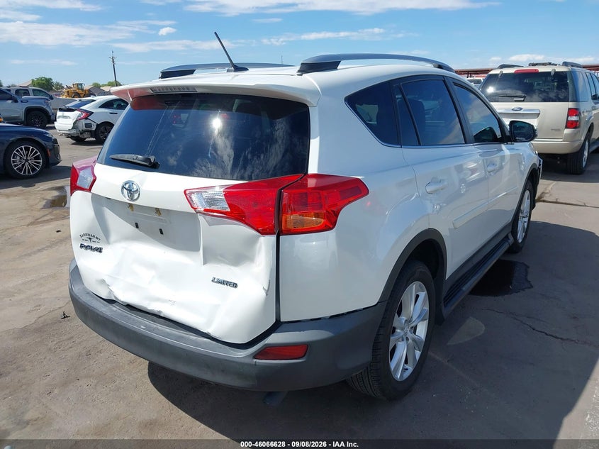 Vin: 2t3yfrev4dw073092, lot: 46566155, toyota rav4 limited 20134