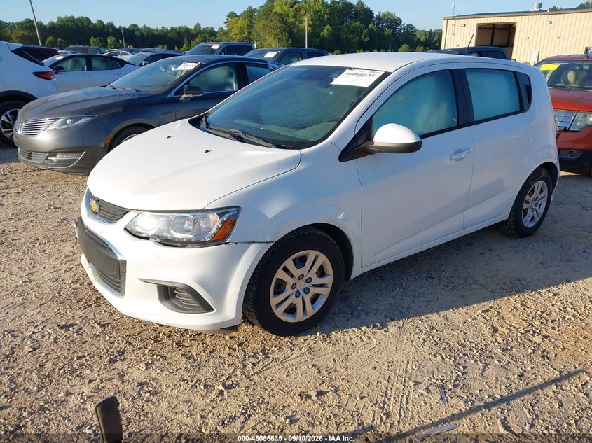 Vin: 1g1jg6sb4k4122897, lot: 46566162, chevrolet sonic lt auto 20192
