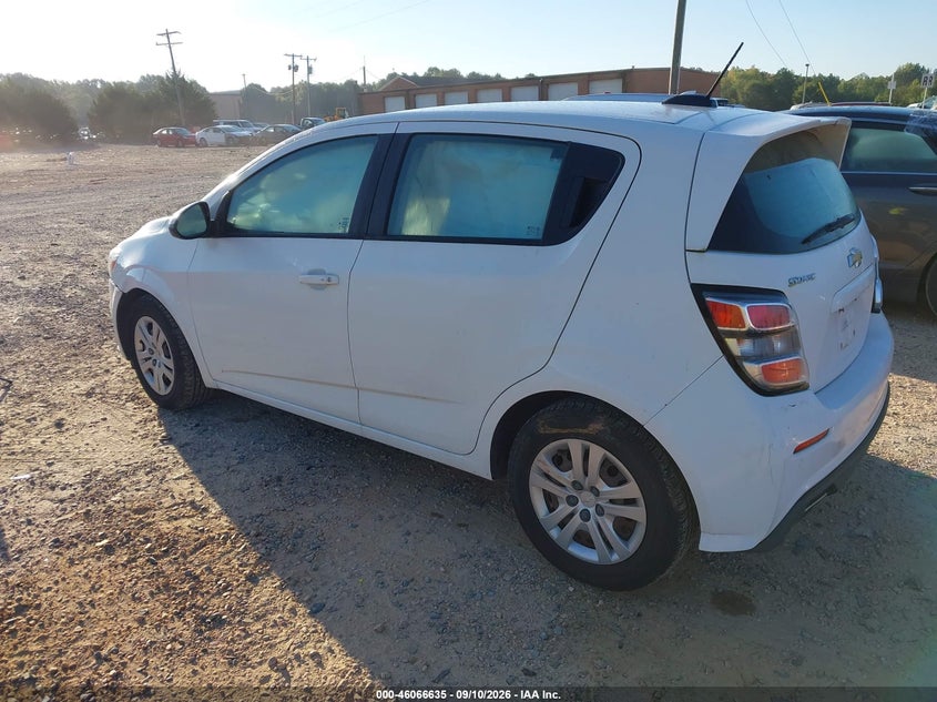 Vin: 1g1jg6sb4k4122897, lot: 46566162, chevrolet sonic lt auto 20193