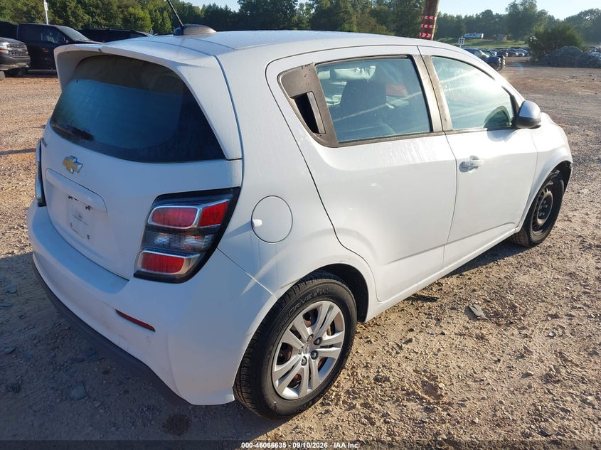 Vin: 1g1jg6sb4k4122897, lot: 46566162, chevrolet sonic lt auto 20194