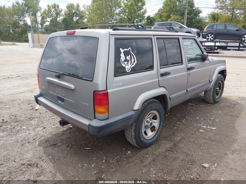 2001 JEEP CHEROKEE auction photo 4