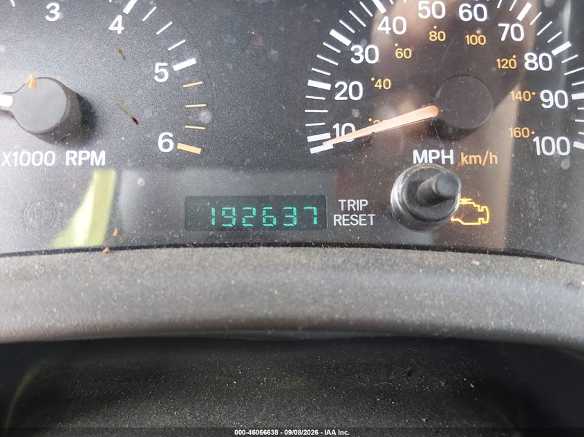 2001 JEEP CHEROKEE auction photo 7