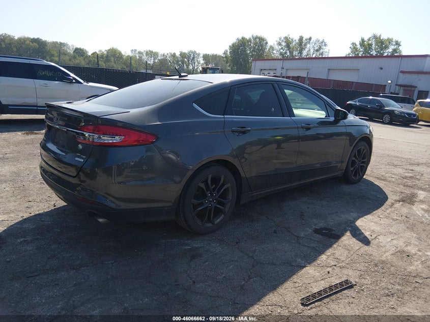 Vin: 3fa6p0hd3jr267752, lot: 46566190, ford fusion se 20184