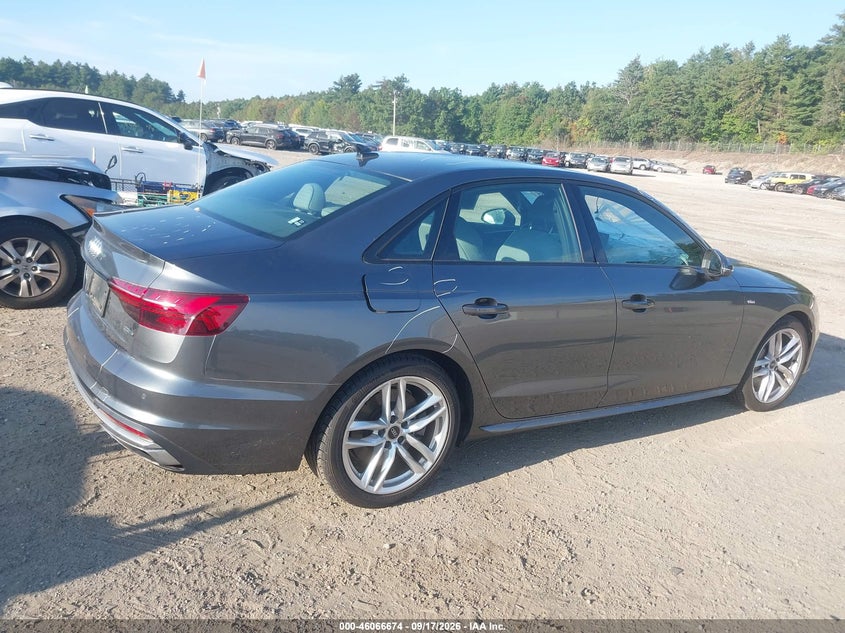 Vin: waueaaf49na007630, lot: 46566201, audi a4 premium plus 45 tfsi s line quattro s tronic 20224