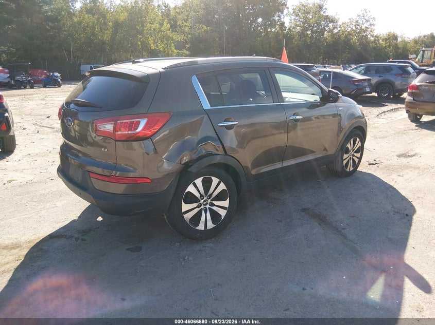 Vin: kndpcca22b7138379, lot: 46566208, kia sportage ex 20114