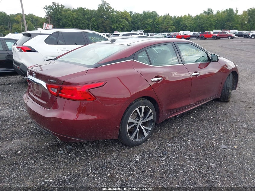 Vin: 1n4aa6ap7hc454830, lot: 46566226, nissan maxima 3.5 platinum 20174