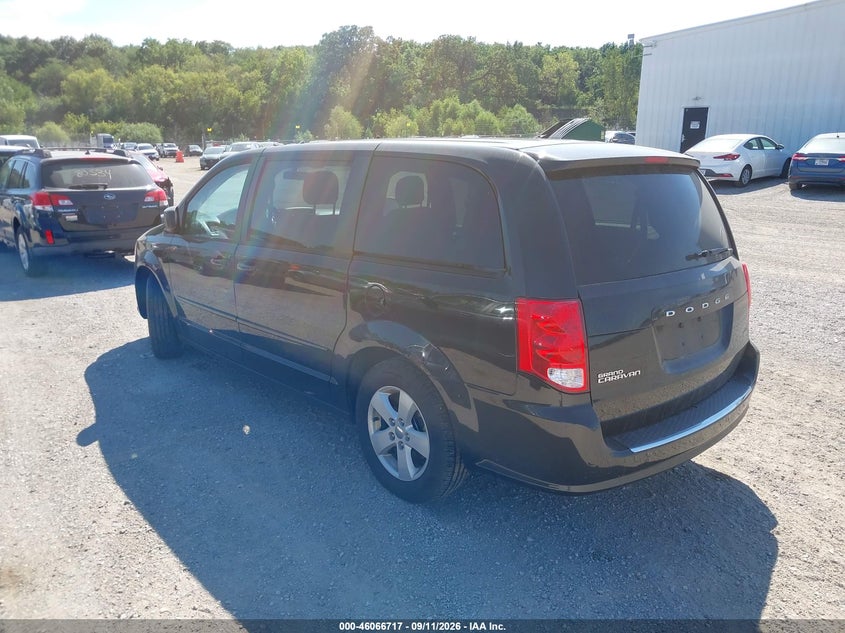 2013 DODGE GRAND CARAVAN auction photo 3