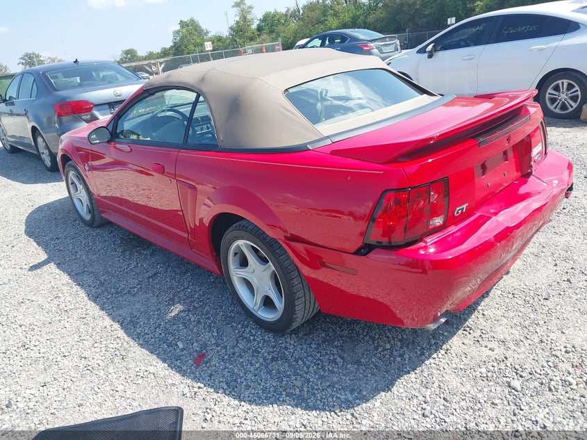 FORD MUSTANG 1999 VIN 1FAFP45X8XF218493