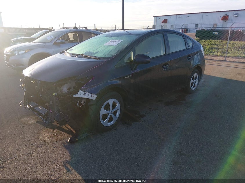 Vin: jtdkn3du7f0428973, lot: 46566262, toyota prius two 20152