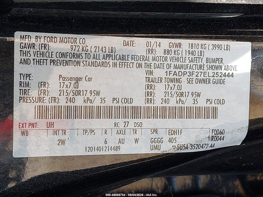 2014 FORD FOCUS SE · Фото 9