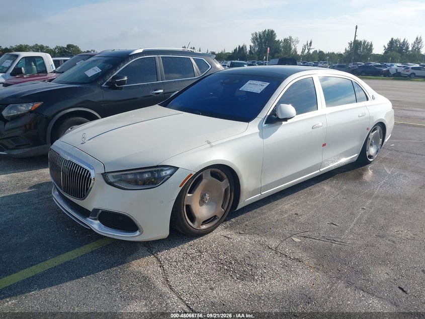 Vin: w1k6x7gb7na098375, lot: 46566283, mercedes-benz maybach s 580 4matic 20222