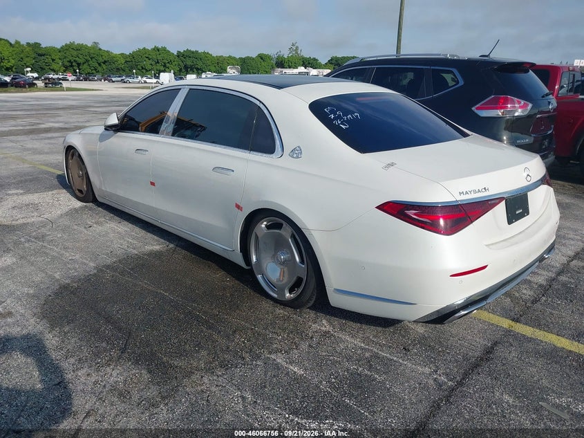 Vin: w1k6x7gb7na098375, lot: 46566283, mercedes-benz maybach s 580 4matic 20223