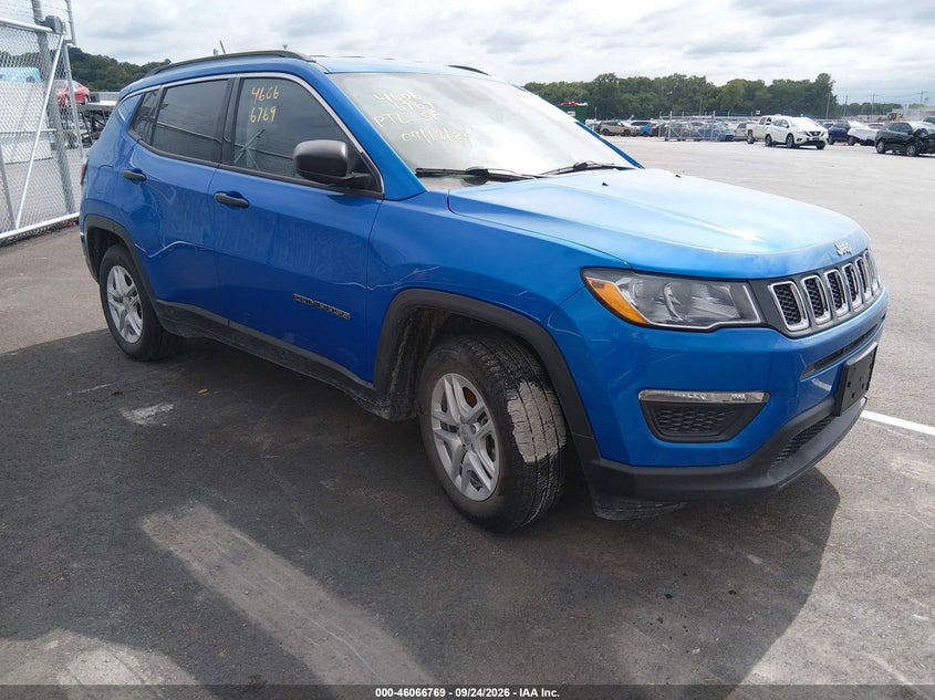 Vin: 3c4njcab5mt538495, lot: 46566296, jeep compass sport fwd 2021 img_1