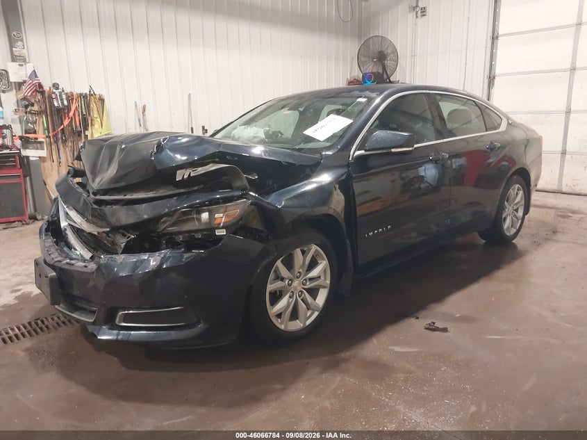 Vin: 1g1115s34gu155703, lot: 46566311, chevrolet impala 2lt 20162