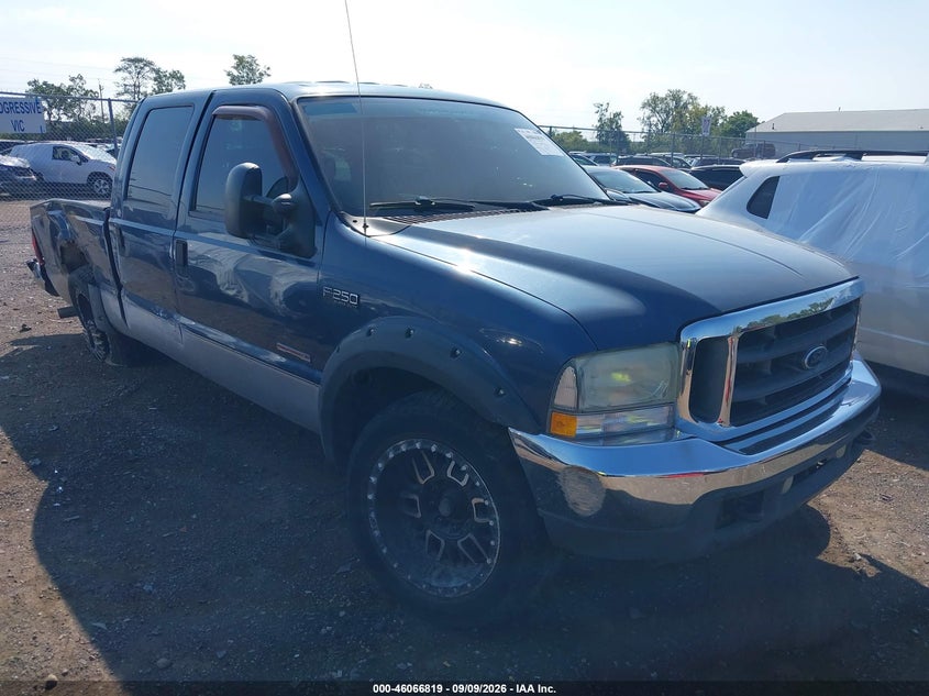 2004 Ford F-250 Lariat/Xl/Xlt, Rear, IAAI, VIN 1FTNW20P84EC23859