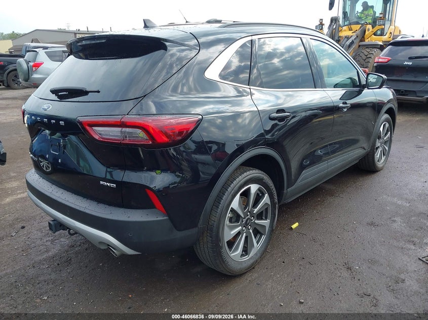 Vin: 1fmcu9ja6rub58275, lot: 46566363, ford escape platinum 20244