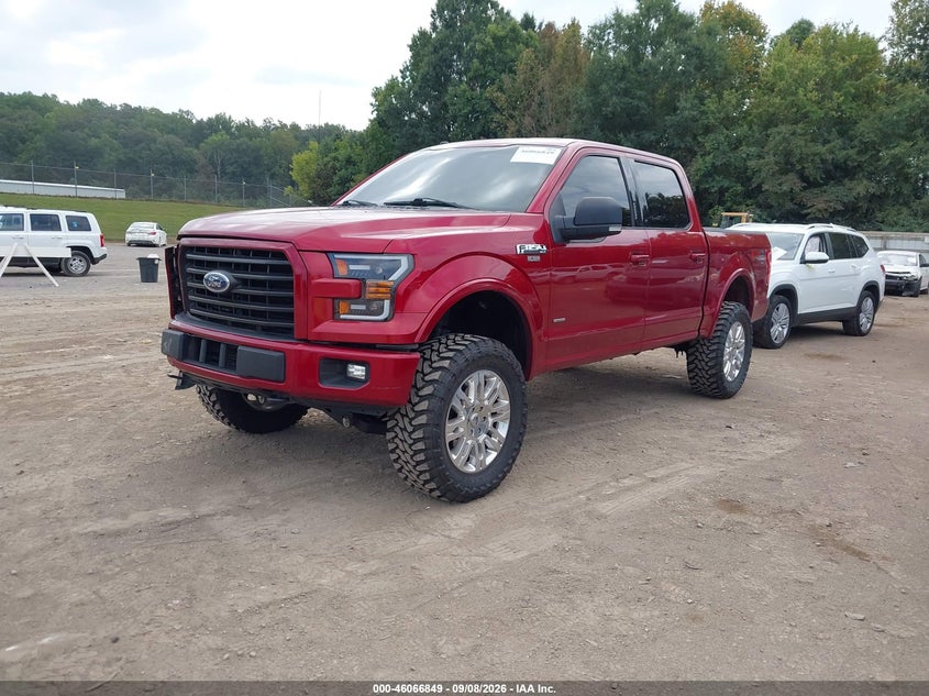 Vin: 1ftew1eg7hfc57066, lot: 46566376, ford f-150 xlt 20172