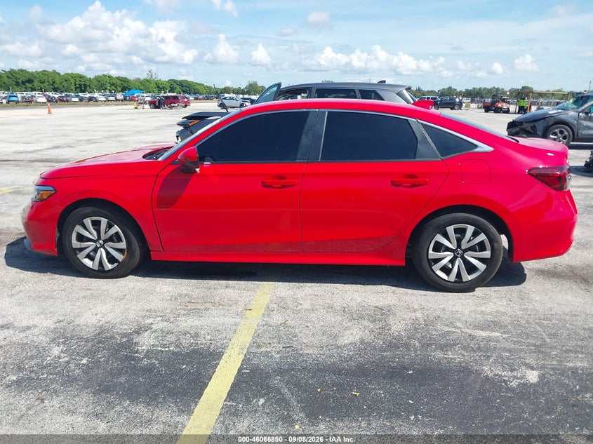 2026 HONDA CIVIC SEDAN 2.0L I-4 DI, DOHC, VVT, REGULAR , 150HP