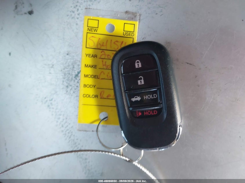 2026 HONDA CIVIC SEDAN 2.0L I-4 DI, DOHC, VVT, REGULAR , 150HP