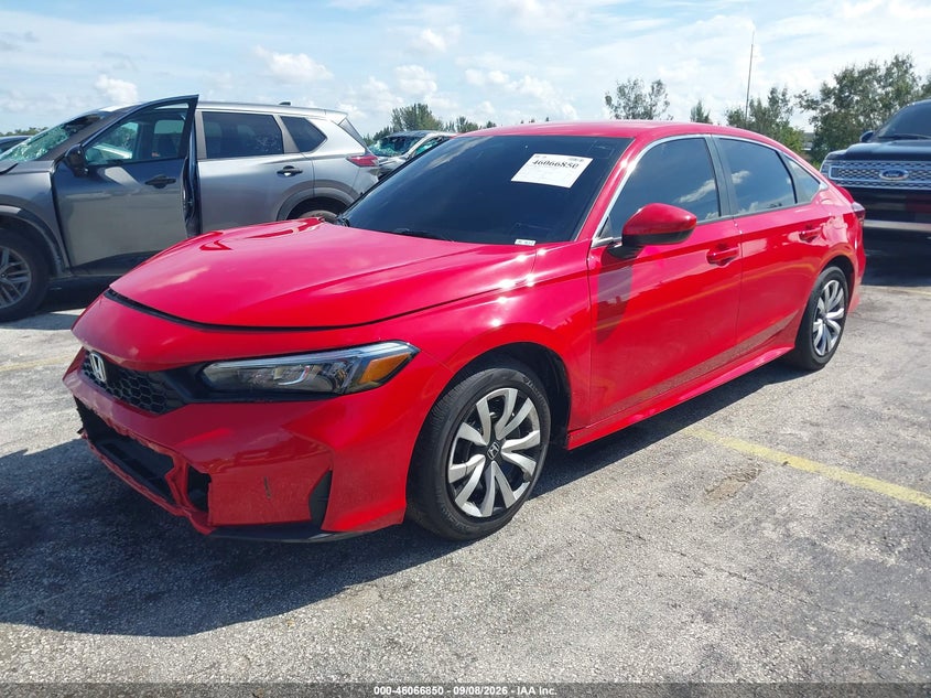 2026 HONDA CIVIC SEDAN 2.0L I-4 DI, DOHC, VVT, REGULAR , 150HP