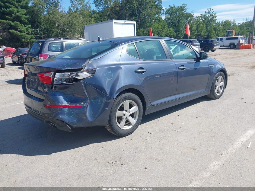 Vin: 5xxgm4a71fg441679, lot: 46566380, kia optima lx 20154
