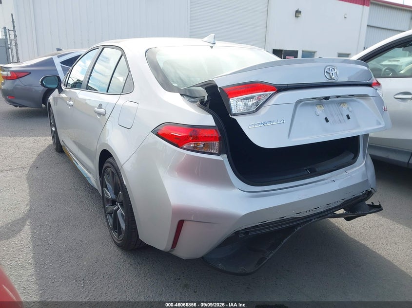 Vin: 5yfs4mcexsp221108, lot: 46566383, toyota corolla se 20253