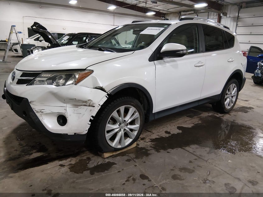 Vin: 2t3dfrev8dw011774, lot: 46566385, toyota rav4 limited 20132