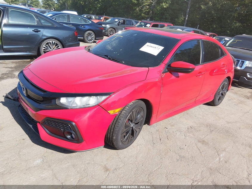 Vin: shhfk7h63ku407187, lot: 46566399, honda civic ex 20192