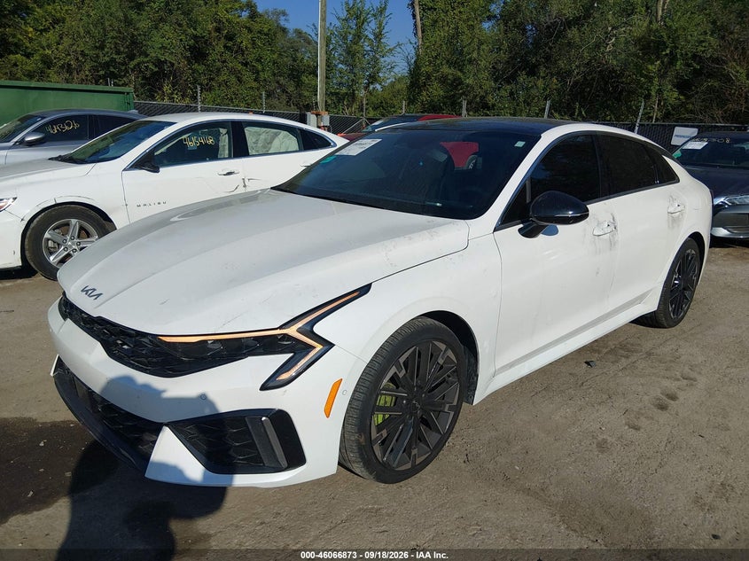 Vin: knag44j80s5372004, lot: 46566400, kia k5 gt 20252