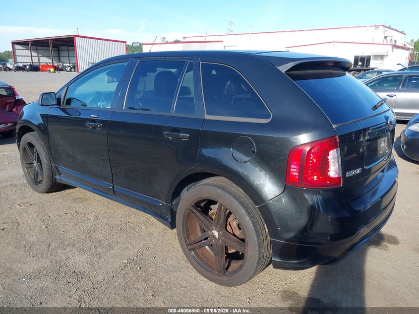 Vin: 2fmdk4akxeba22298, lot: 46566407, ford edge sport 20143