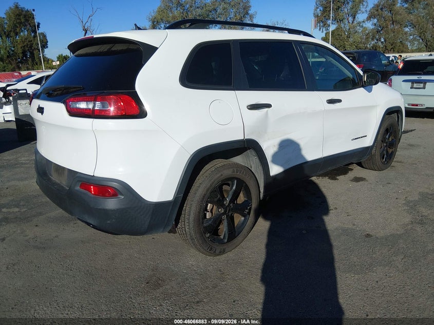 2017 JEEP CHEROKEE auction photo 4