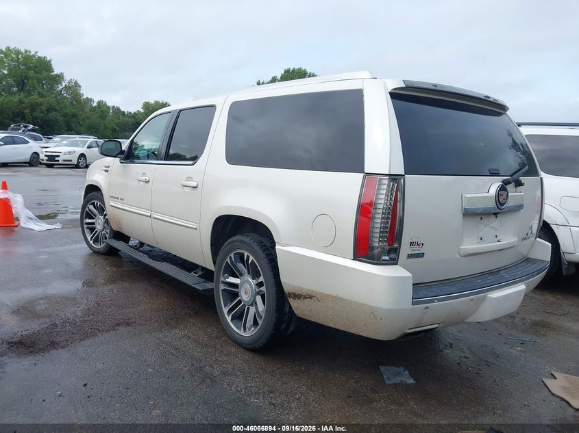 Vin: 1gys4jef9cr313879, lot: 46566421, cadillac escalade esv premium 20123