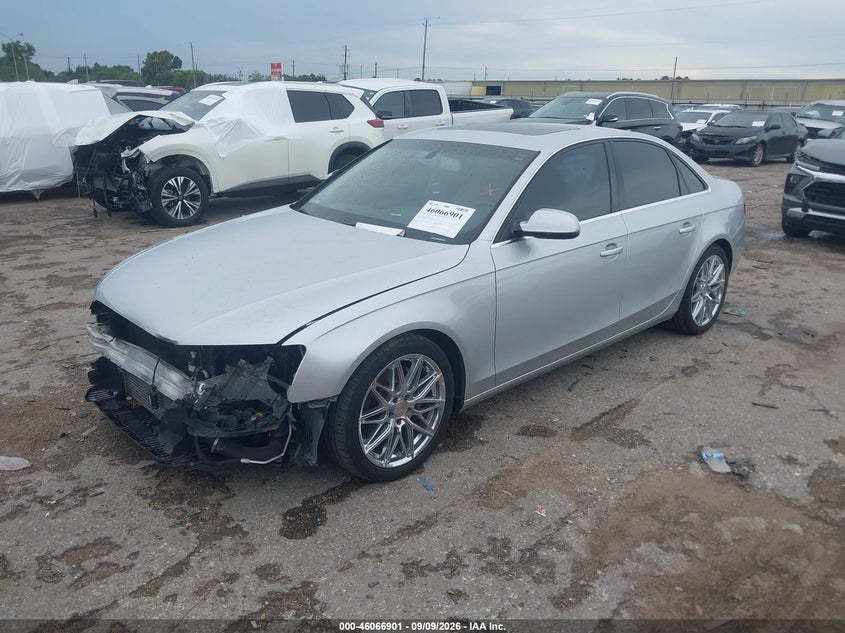 2013 Audi A4, Front End, IAAI, VIN WAUEFAFL8DN040926 — photo 2