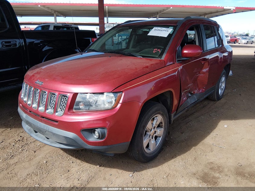 Vin: 1c4njceb0hd182138, lot: 46566443, jeep compass latitude fwd 20172