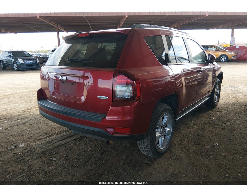 Vin: 1c4njceb0hd182138, lot: 46566443, jeep compass latitude fwd 20174