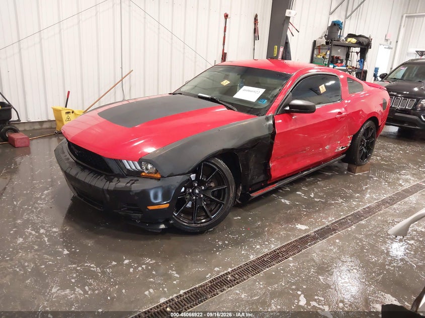 Vin: 1zvbp8an2a5120705, lot: 46566449, ford mustang v6/v6 premium 20102