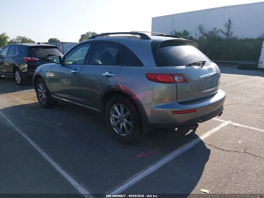 INFINITI FX35 2007 VIN JNRAS08W77X203525