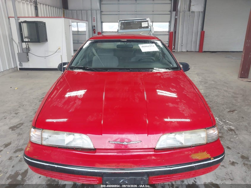 FORD THUNDERBIRD 1989 VIN 1FAPP6042KH195576