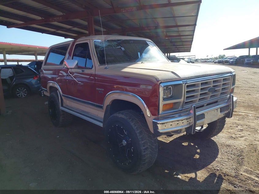 1986 FORD BRONCO — zdjęcie z aukcji