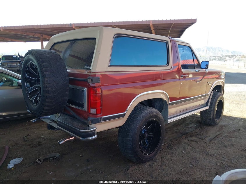 1986 FORD BRONCO — zdjęcie 4