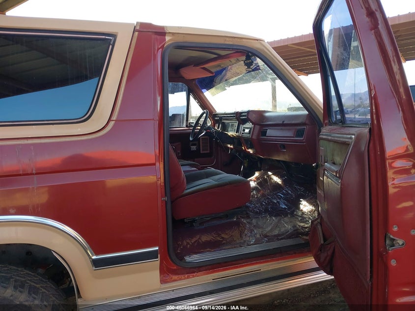 1986 FORD BRONCO — zdjęcie 5